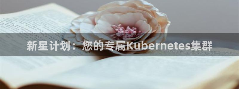 恒行体育官网入口登录：新星计划：您的专属Kubernetes集群