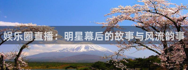 恒行体育和杏耀是哪个公司的：娱乐圈直播：明星幕后的故事与风流韵事