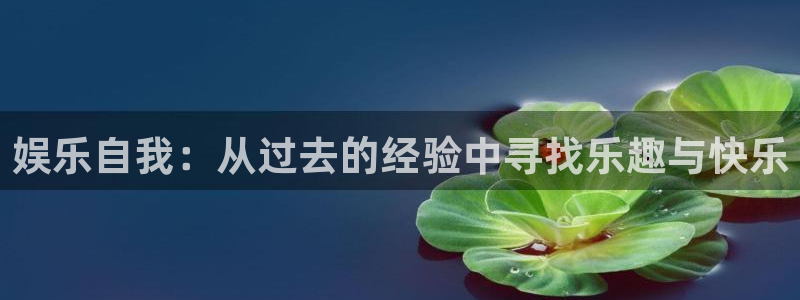 恒行平台总代理：娱乐自我：从过去的经验中寻找乐趣与快乐