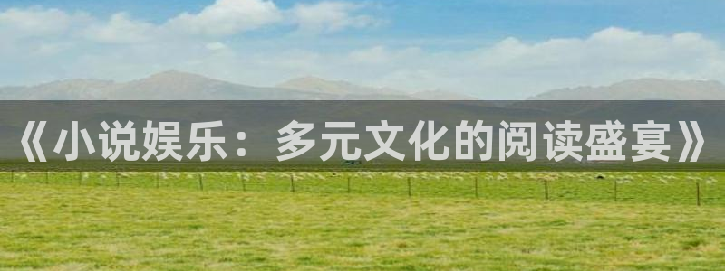 恒行4平台注册：《小说娱乐：多元文化的阅读盛宴》